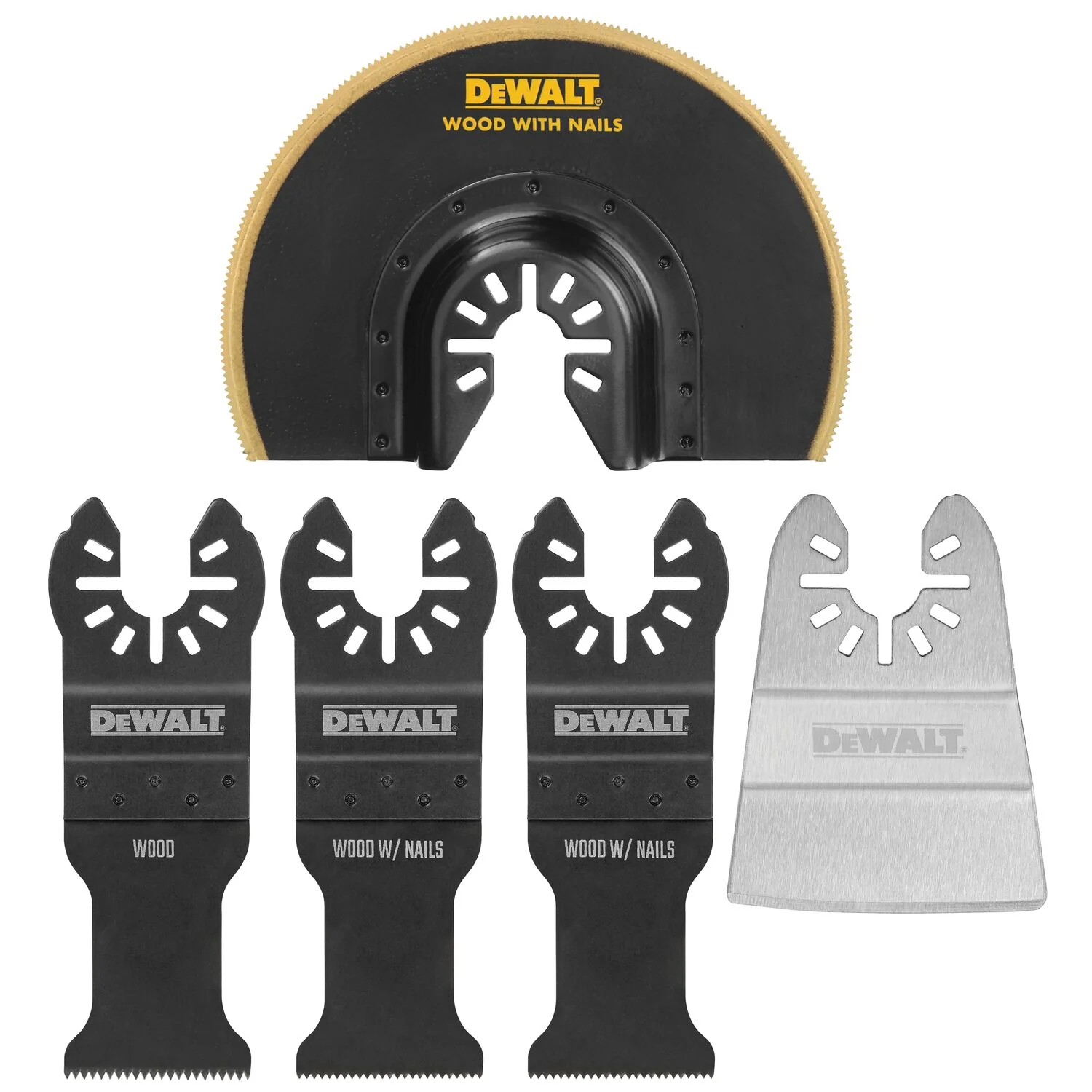 DEWALT DWA4216, 5 pc Oscillating Multi Tool Set - Image 2
