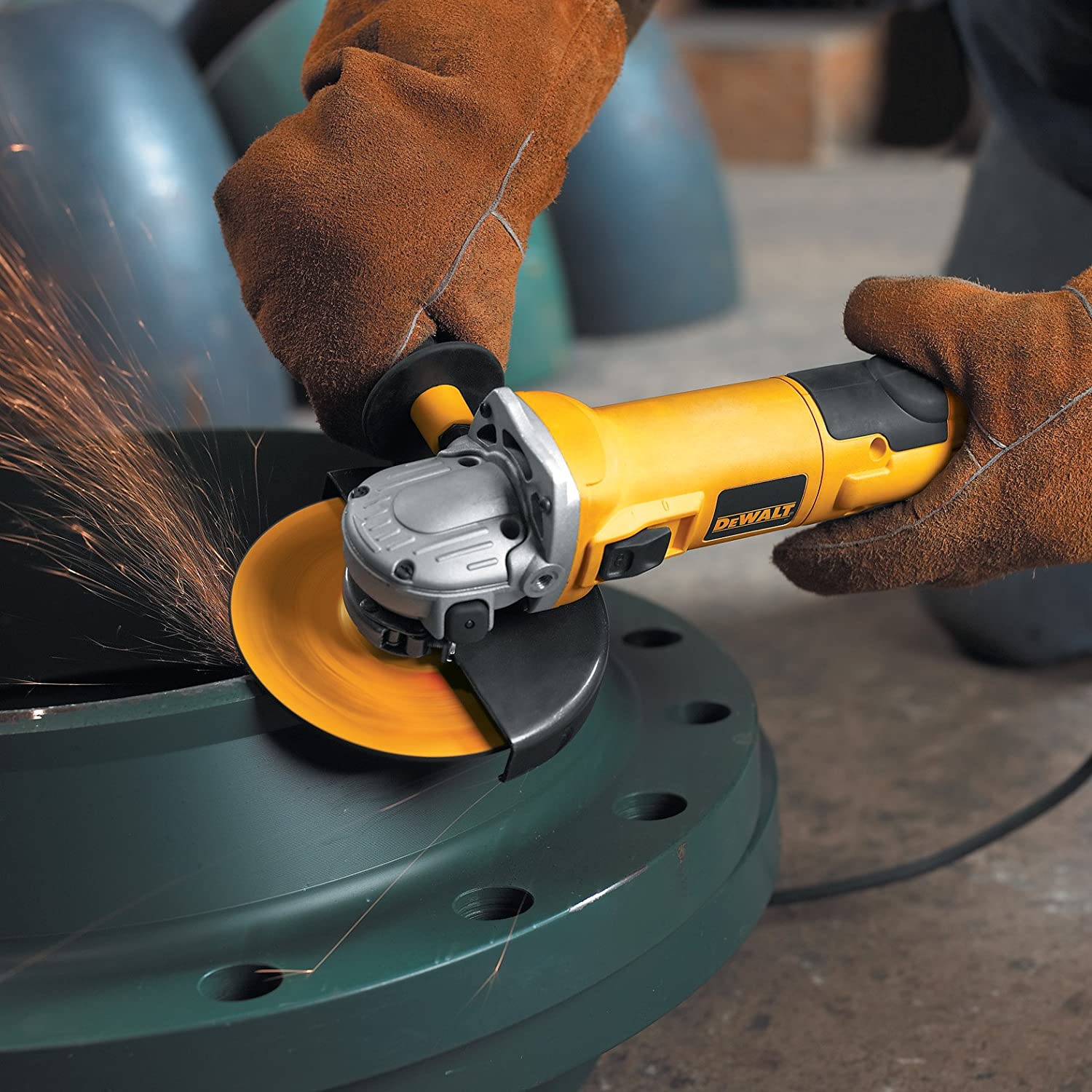 DEWALT DWE4120N, 4 1/2'' Paddle Switch Small Angle Grinder w/ No Lock-on - Image 3