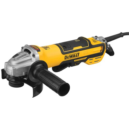 DEWALT DWE43231VS, 5'' Brushless Barrel Grip Slide Switch Variable Speed Grinder 13Amp, 2,200-10,500rpm, E-Clutch, Kickback Brake, Pipeline Cover - Image 6