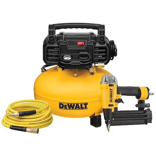 DEWALT DWFP55126,  0.9 HP, 6 GALLON, 165 PSI, OIL FREE, 2.6 SCFM, PANCAKE COMPRESSOR - Image 4