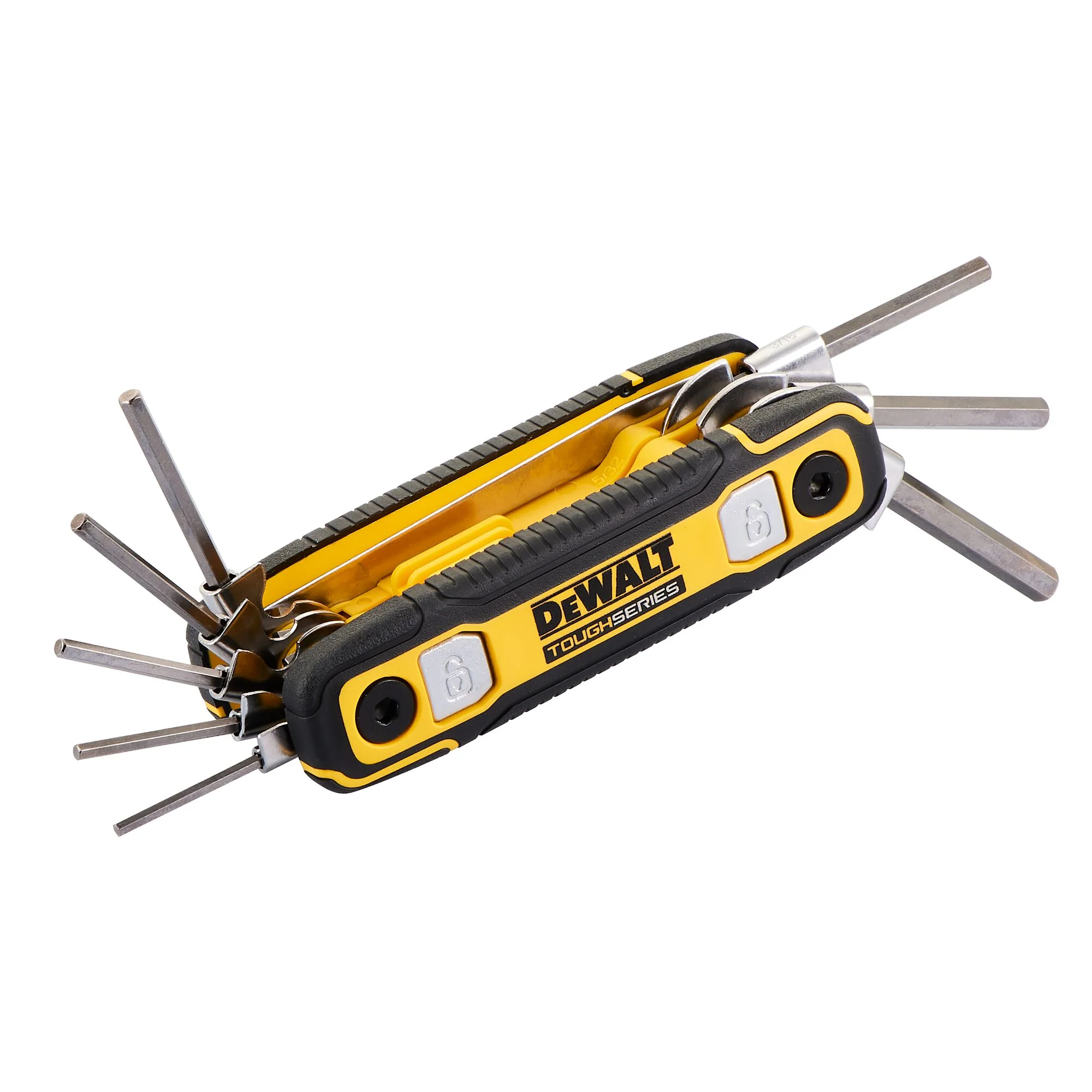 DEWALT DWHT70266, Folding Locking Hex Key Set (SAE) - Image 3