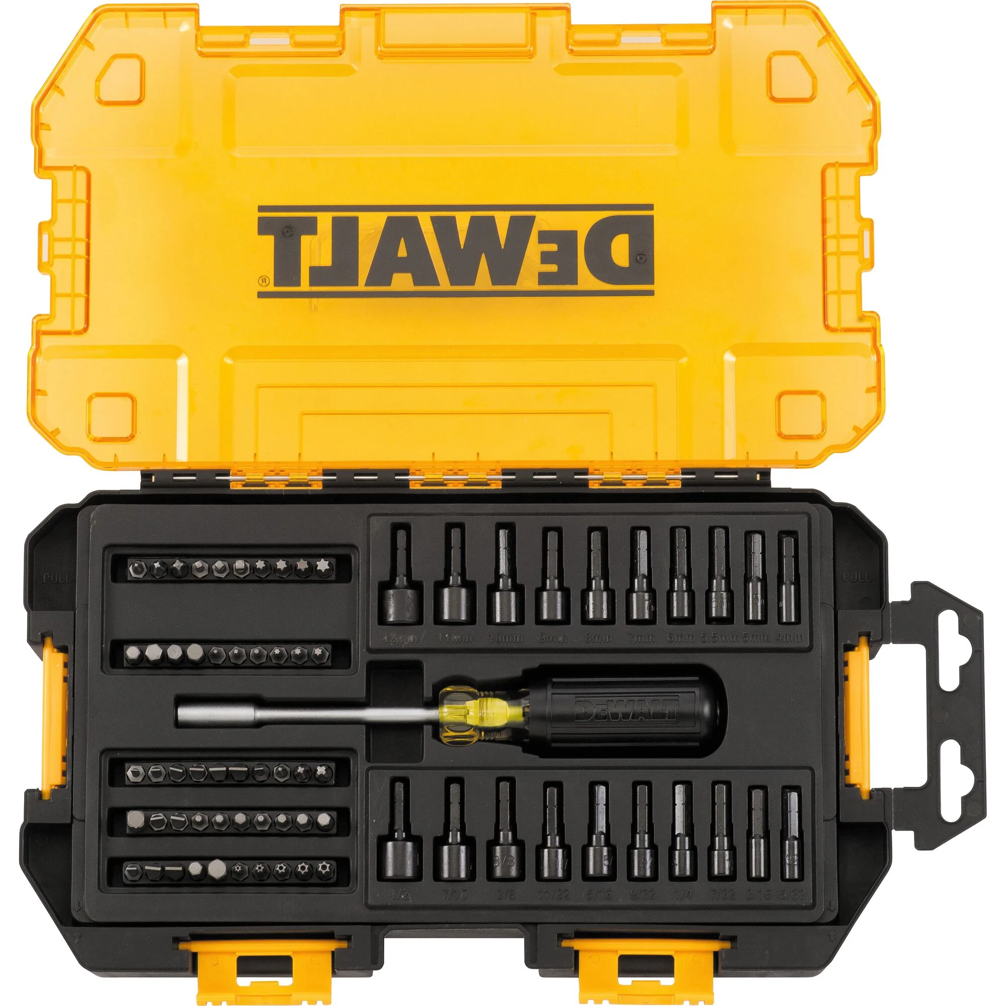 DEWALT DWMT73808, 70 pc 1/4'' Multi-Bit & Nut Driver Set - Image 2
