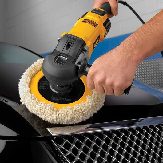 DEWALT DWP849X, 7'' / 9'' Variable Speed Polisher with Soft Start - Image 4