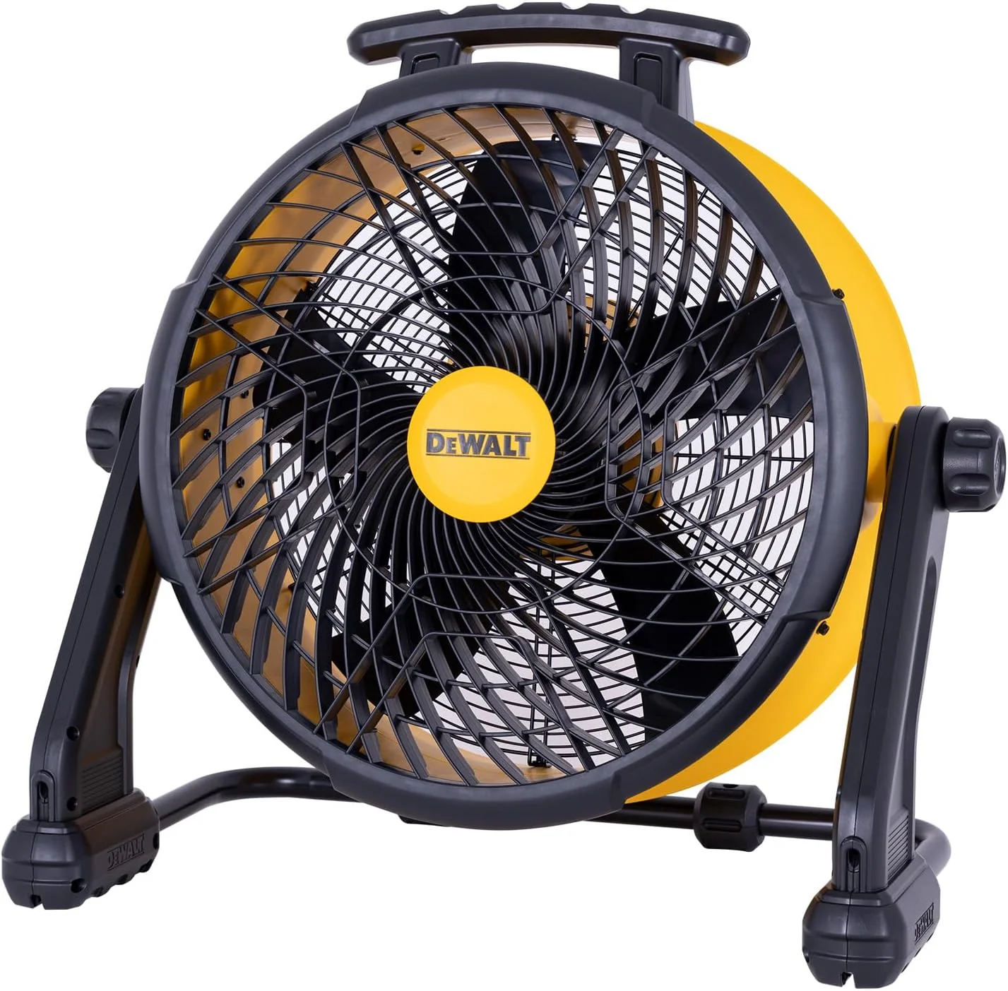 DEWALT DXF1850B, Industrial High-Velocity 18" Floor Fan AC/DC 20V Dual Power Supply (Tool Only)