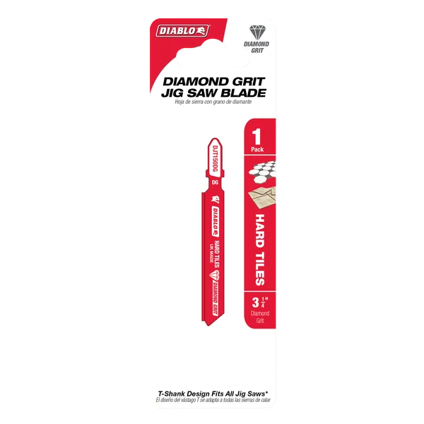 Diablo DJT150DG, 3-1/4" Diamond Grit Jig Saw Blade for Hard Tile - Image 2