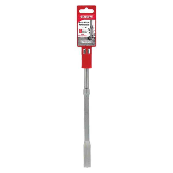 Diablo DMAMXCH1060, DB SDS-Max Dual T Flat Chisel 1" x16" - Image 2