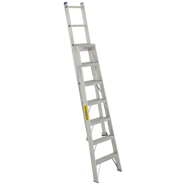 Featherlite 2708, 8'-16' Aluminum 3 Way Ladder (IN-STORE PICKUP ONLY) - Image 3