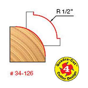 Freud 34-126Q, 1/2" Quad Rounding Over (1/2" Shank) - Image 2