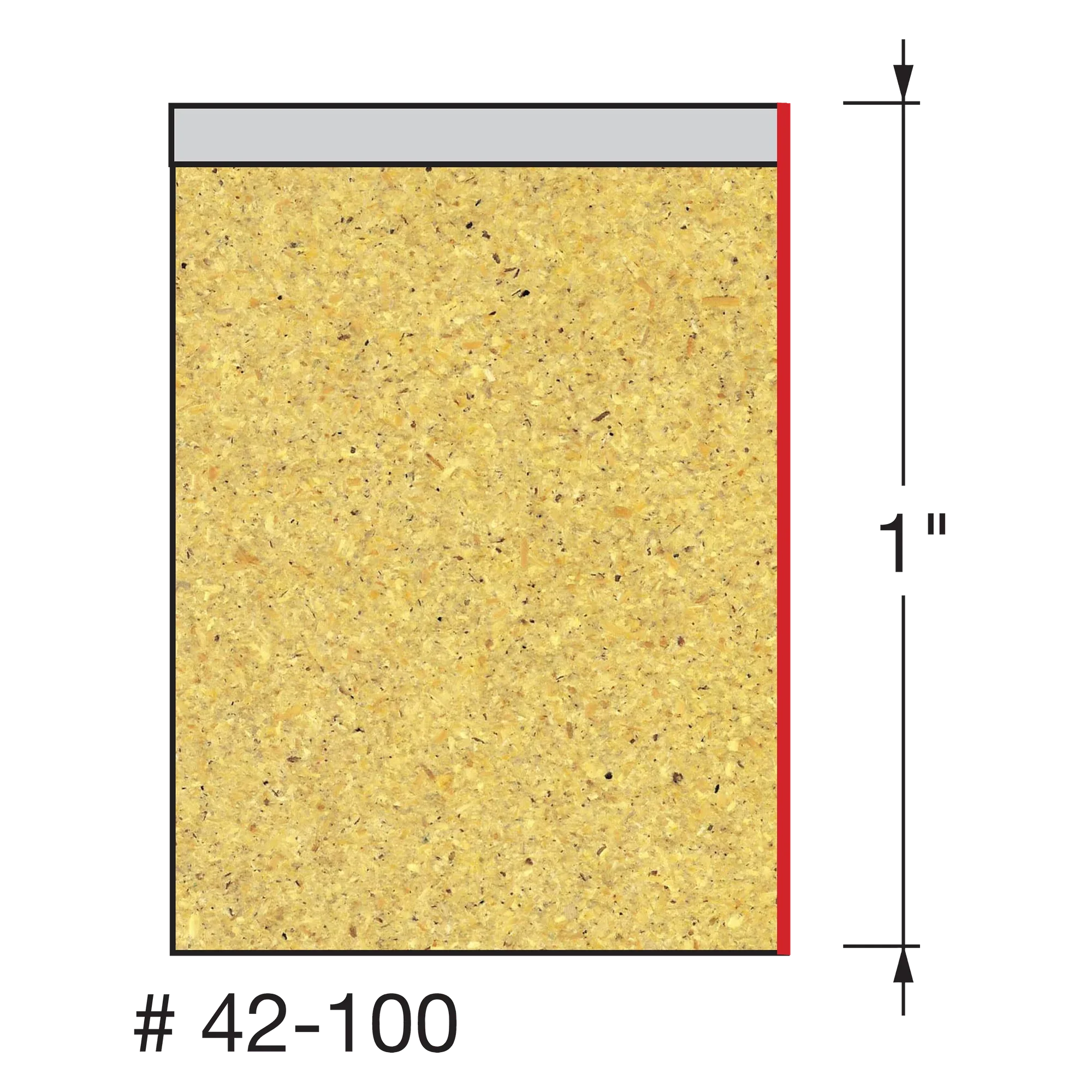 Freud 42-100, Carbide Router Bit - 3/8" Bottom Bearing Flush Trim Bit (1/4" Shank) - Image 2