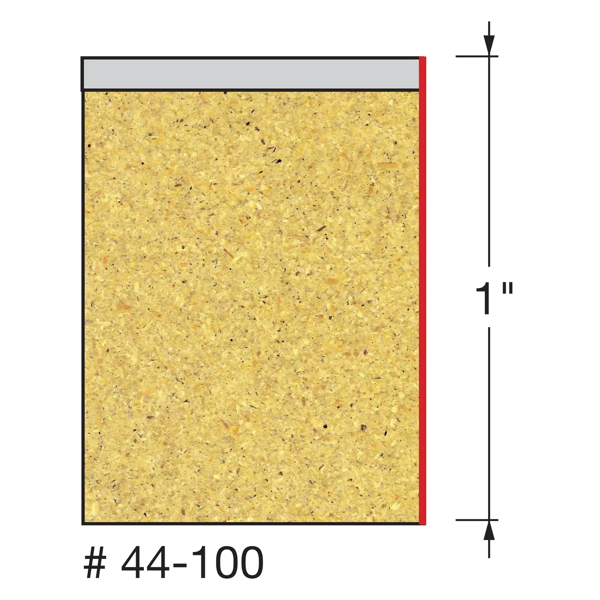 Freud 44-100, Carbide Router Bit - 1/2" x 1" Bottom Bearing Flush Trim Bit (1/4" Shank) - Image 2