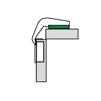 Grass F045138517, 135° TIOMOS Self Close Hinge Screw-on - Image 2