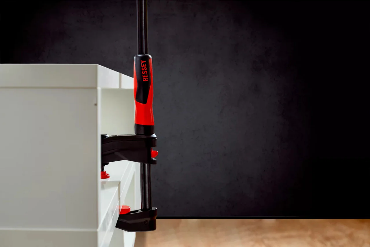 Halder 3117S005, 50mm Box Joiner SET Simplex Soft-face Mallet 50:40, TPE-Soft / Superplastic + 2x Bessey Gearklamp - Image 2