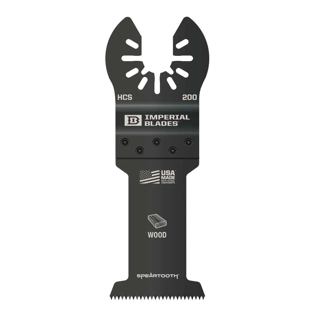 Imperial Blades IBOA200-3, One Fit 1-3/8" Speartooth Fast Cut Wood Blade (3/pkg)