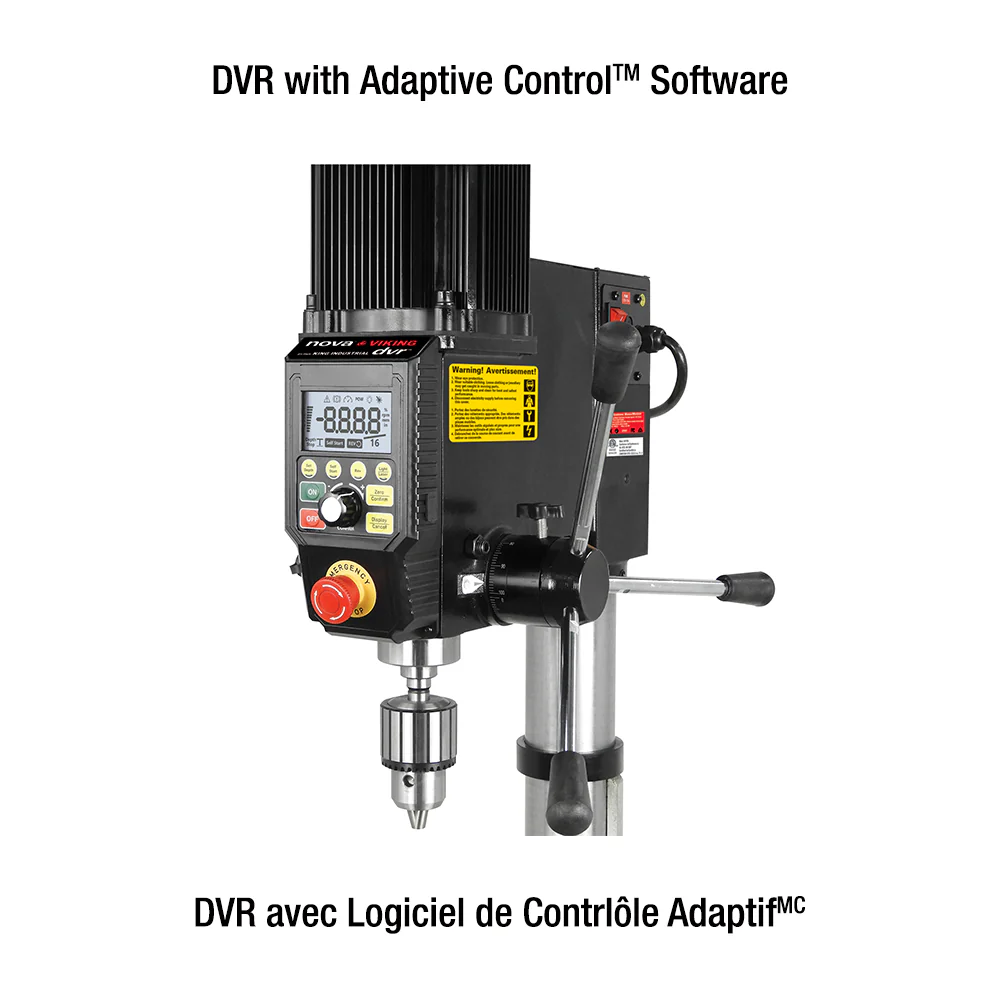 KING Canada 83705, 16" Nova Viking DVR Drill Press - Image 2