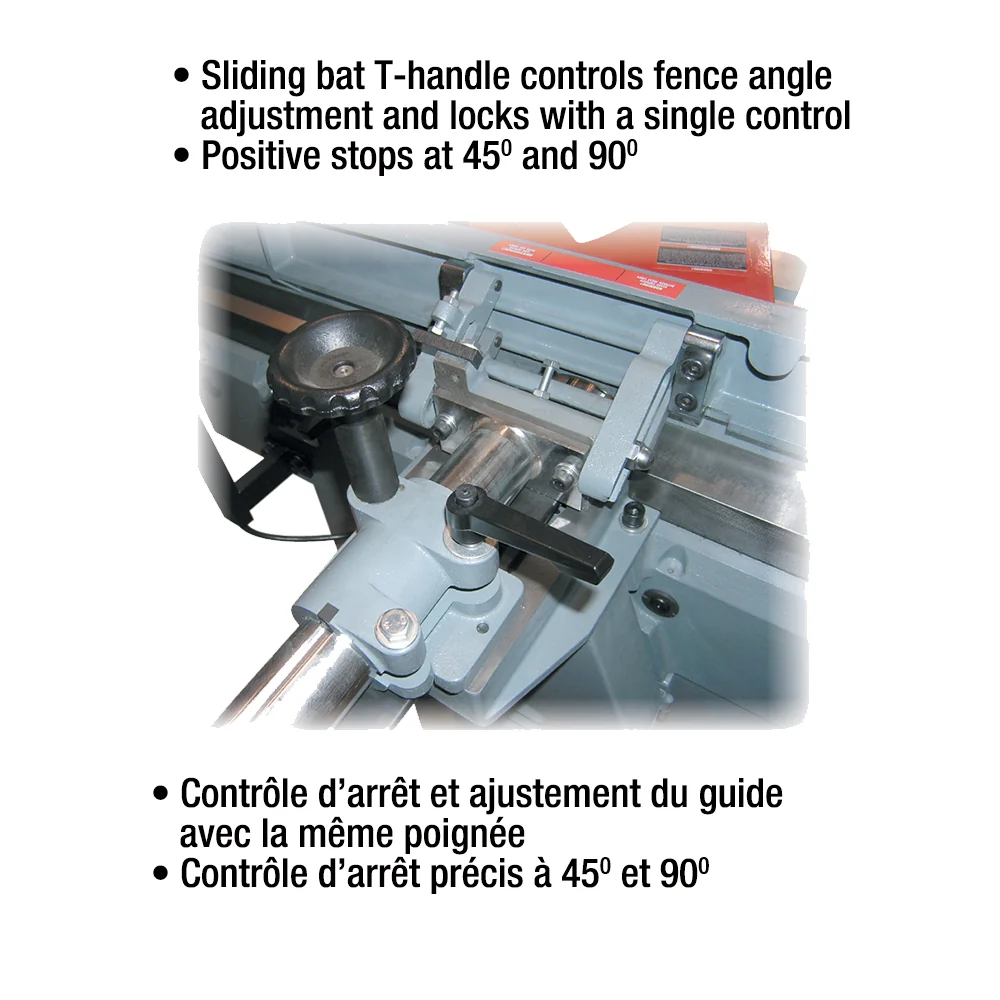 KING Canada KC-125FX-5, 12” Parallelogram Jointer with Spiral Cutterhead - 550V - Image 3
