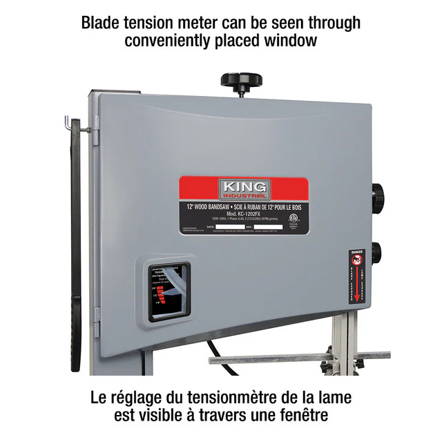 KING Canada KC-1402FX, 14" Wood Band Saw - Image 2
