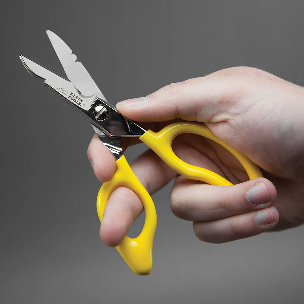 Klein Tools 26001, All-Purpose Electrician's Scissors - Image 5