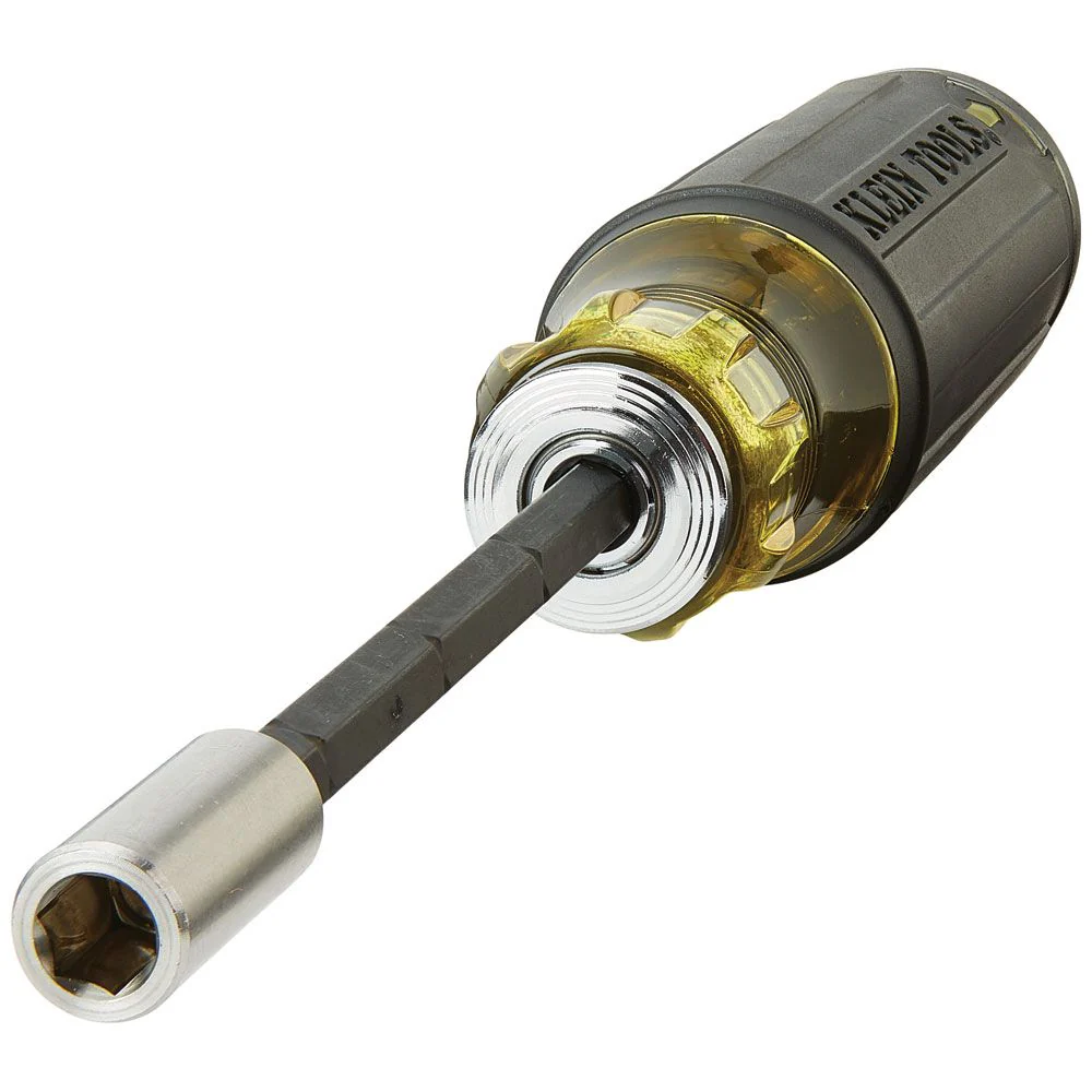 Klein Tools 32303, 14-in-1 Multi-Bit Adjustable Length Screwdriver - Image 5