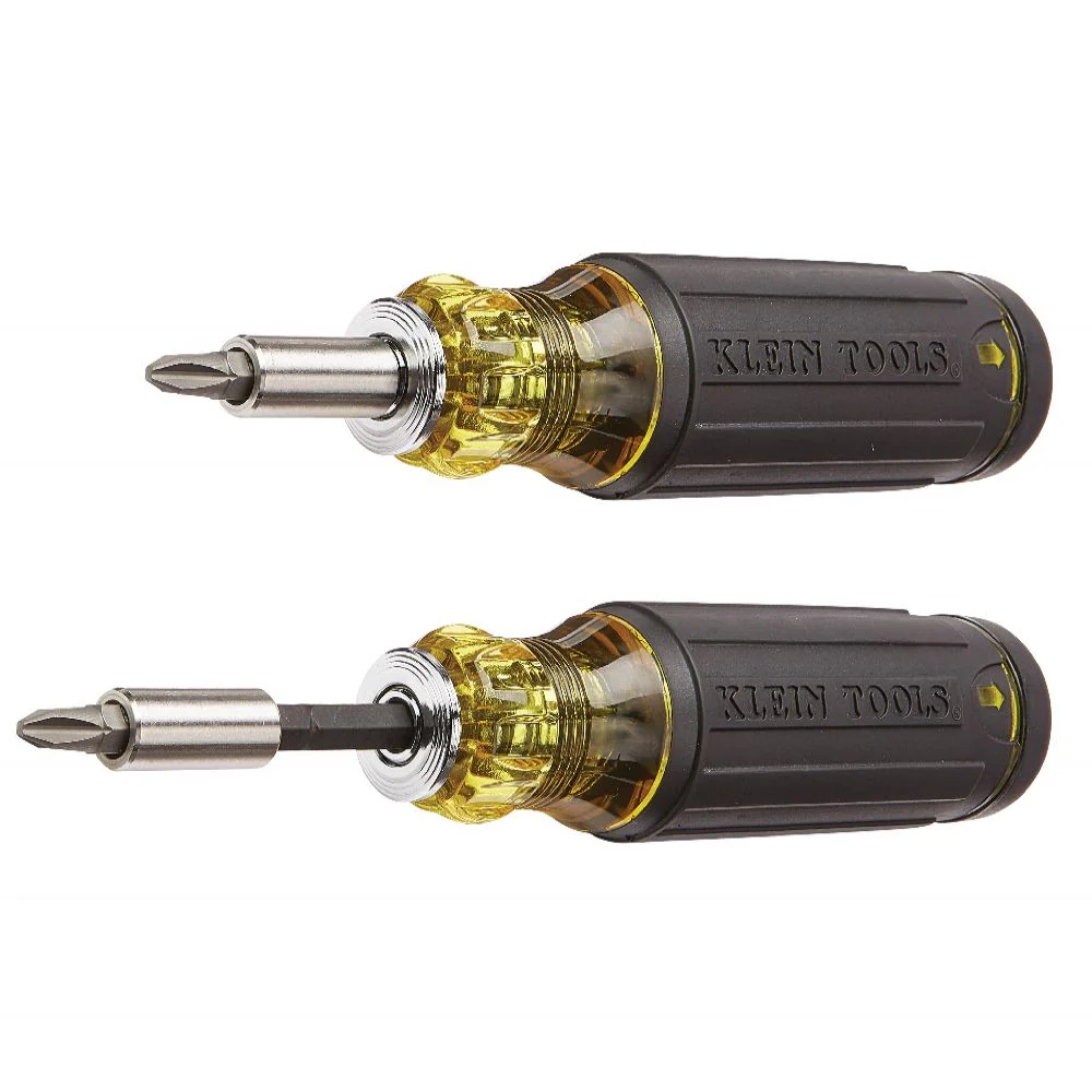 Klein Tools 32303, 14-in-1 Multi-Bit Adjustable Length Screwdriver - Image 7