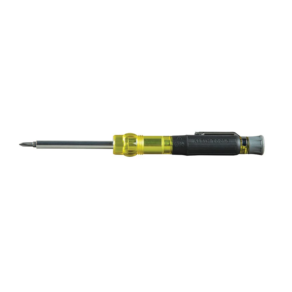 Klein Tools 32614, Multi-Bit Electronics Pocket Screwdriver, 4-in-1, Ph, Sl Bits - Image 2