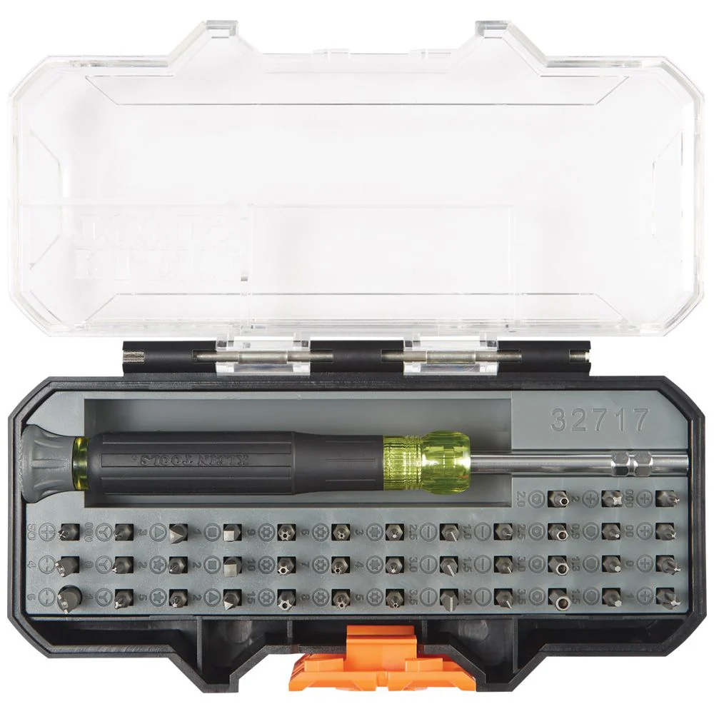 Klein Tools 32717, All-in-1 Precision Screwdriver Set with Case - Image 2