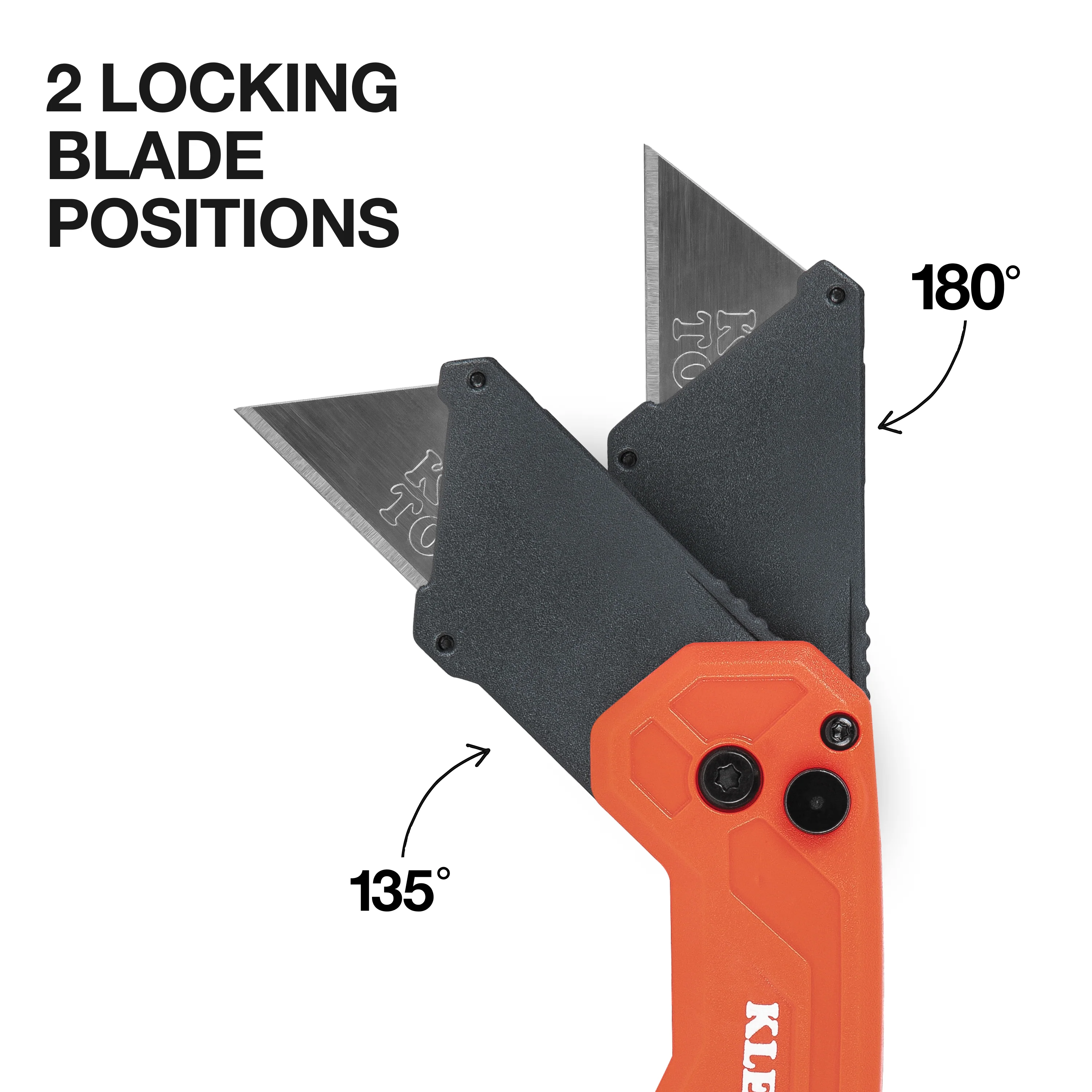 Klein Tools 44307, FLICKBLADE™ Subcompact Folding Utility Knife - Image 3