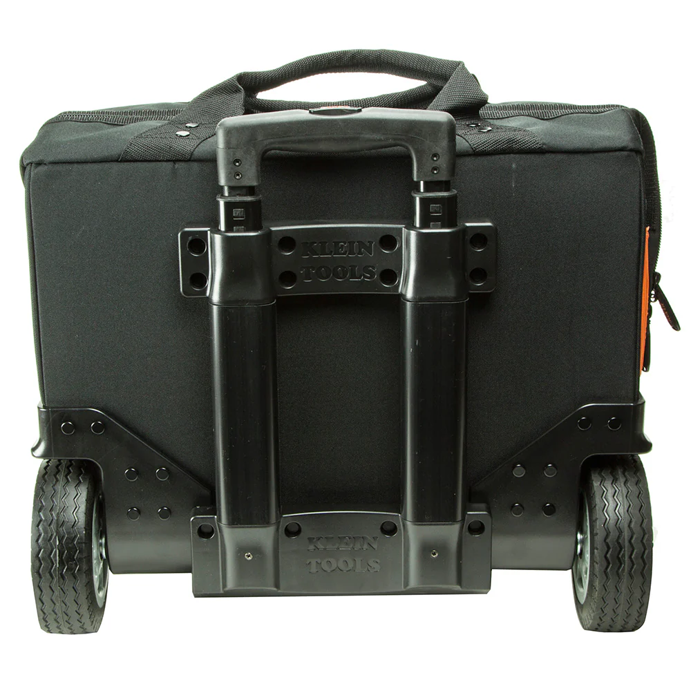 Klein Tools 55452RTB, Tool Bag, Tradesman Pro™ Rolling Tool Bag, 24 Pockets, 19-Inch - Image 9