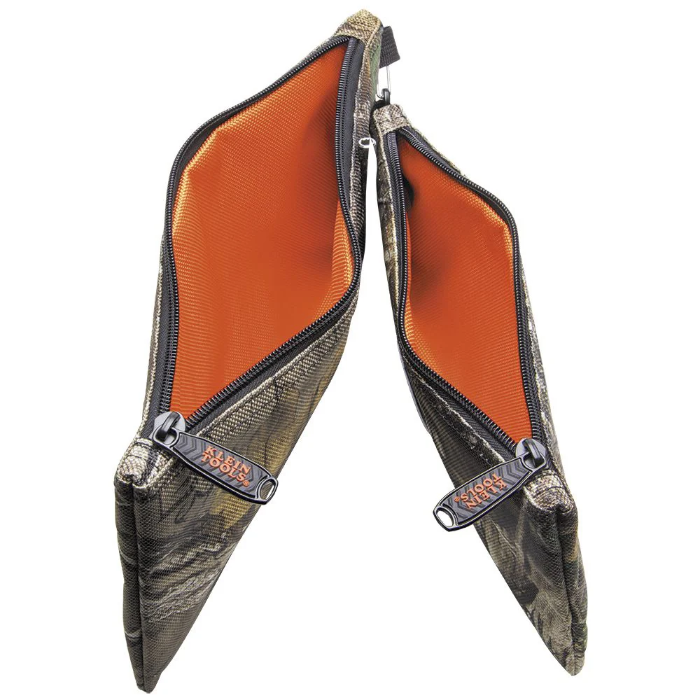 Klein Tools 55560, Zipper Bags, Camo Tool Pouches, 2-Pack - Image 5