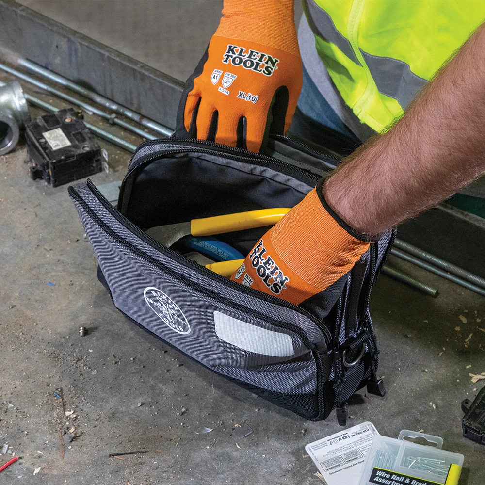 Klein Tools 55579, Double Zipper Tool Bag, 2-Pack - Image 11