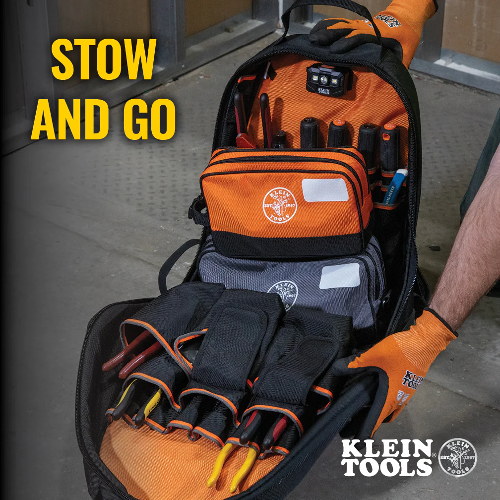 Klein Tools 55579, Double Zipper Tool Bag, 2-Pack - Image 5