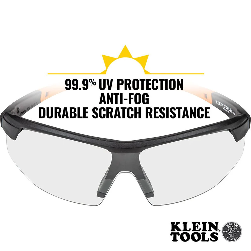 Klein Tools 60159, Standard Safety Glasses, Clear Lens - Image 6