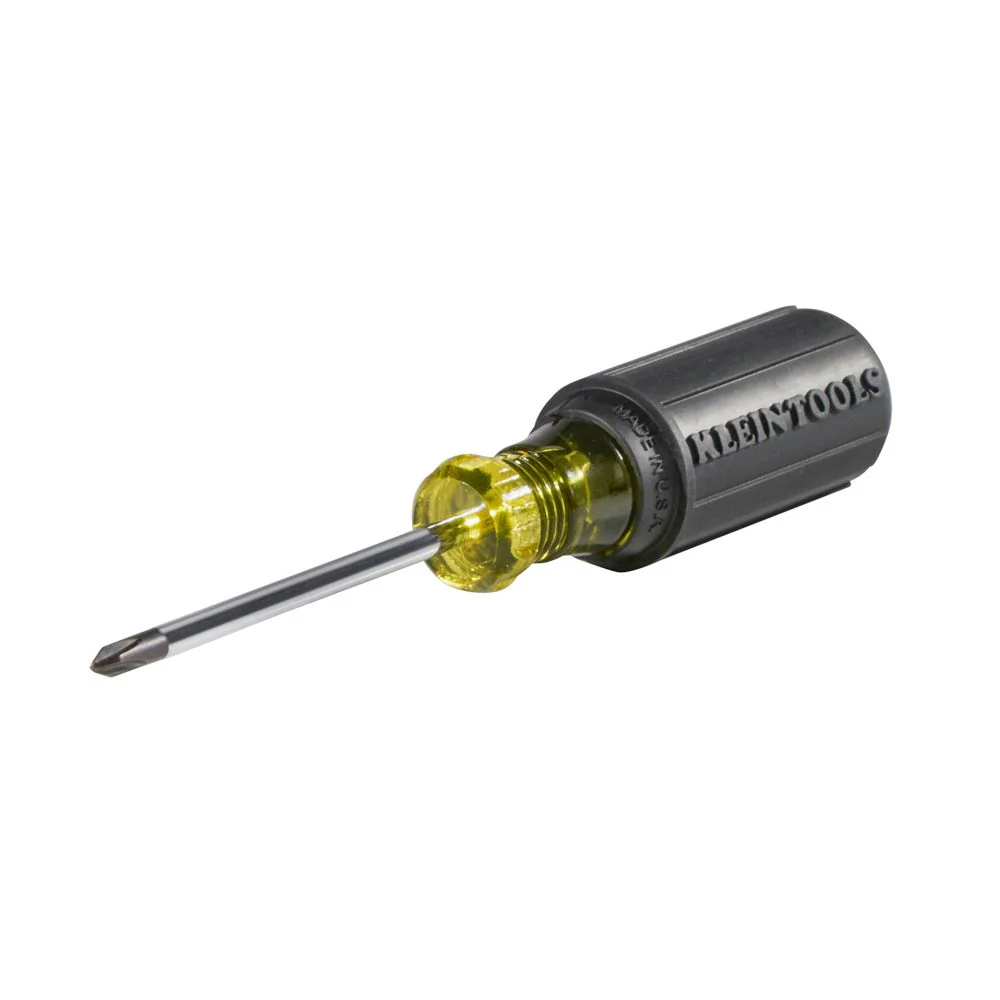 Klein Tools 603-3, #1 Phillips Screwdriver, 3-Inch Round Shank - Image 5