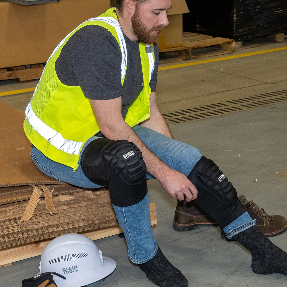 Klein Tools 60592, Lightweight Knee Pad Sleeves, L/XL - Image 9