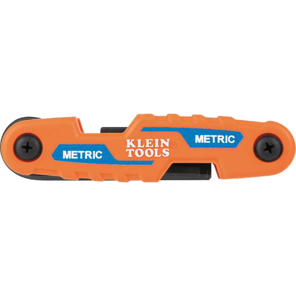 Klein Tools 70542, Compact Folding Hex Key Set, SAE and Metric - Image 11