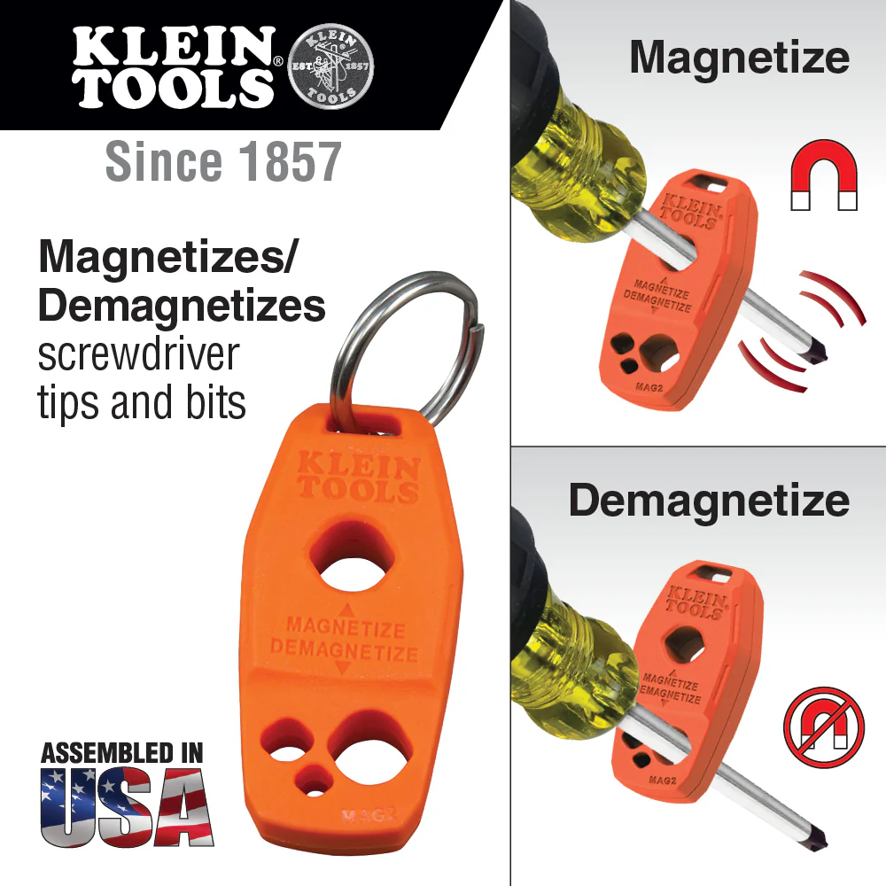 Klein Tools 85808, All-Purpose Screwdriver Set, 8-Piece - Image 2