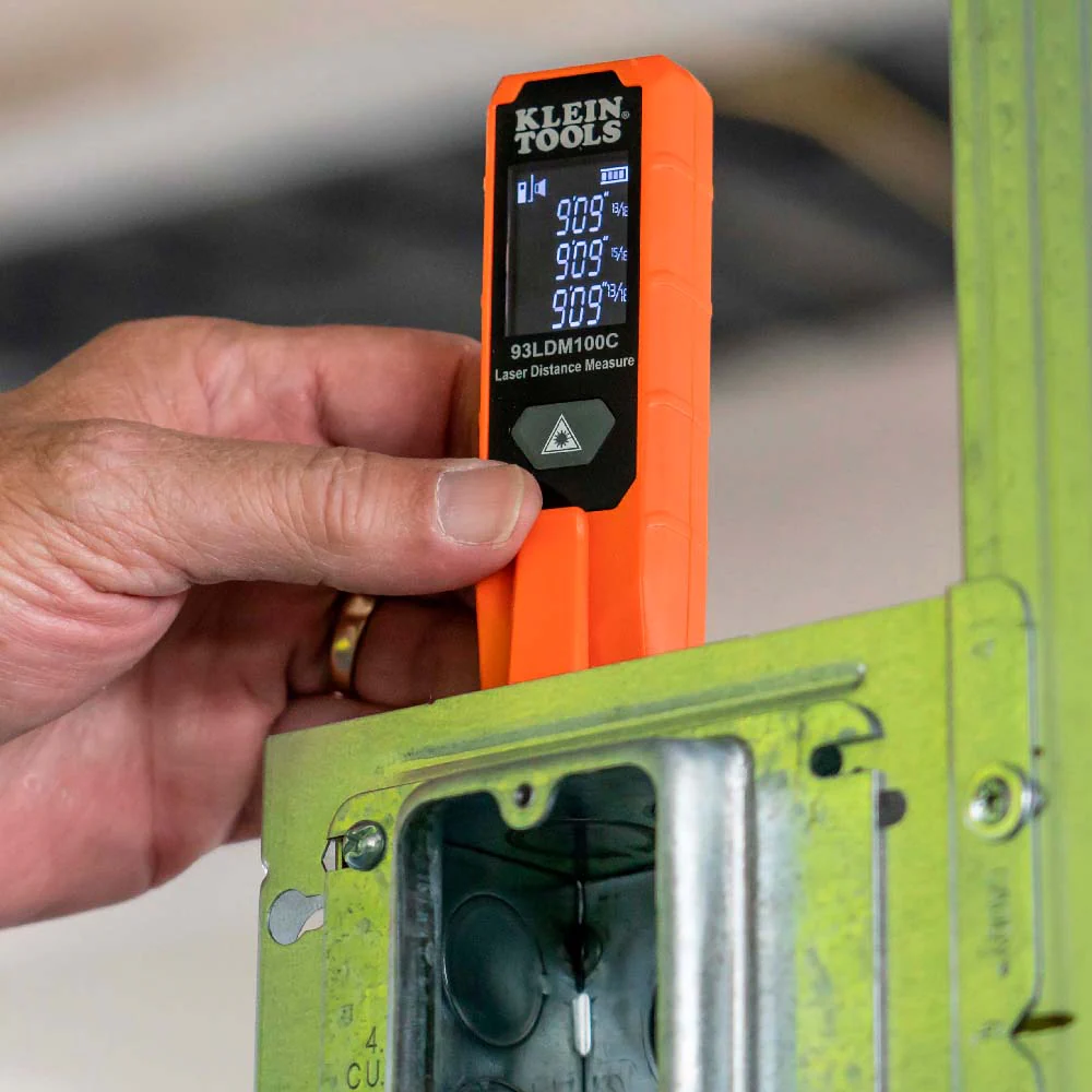 Klein Tools 93LDM100C, Compact Laser Distance Measure - Image 7