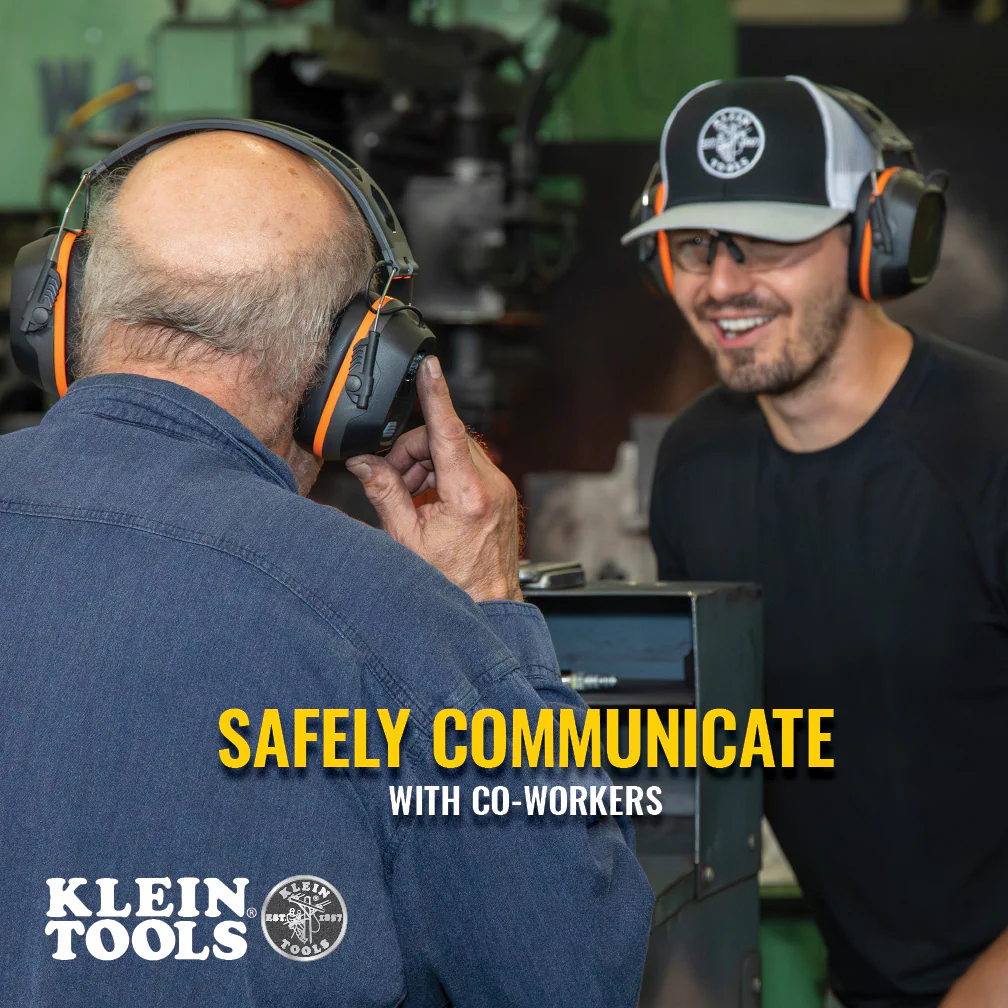 Klein Tools AESEM1S, Situational Awareness Bluetooth® Earmuffs - Image 4