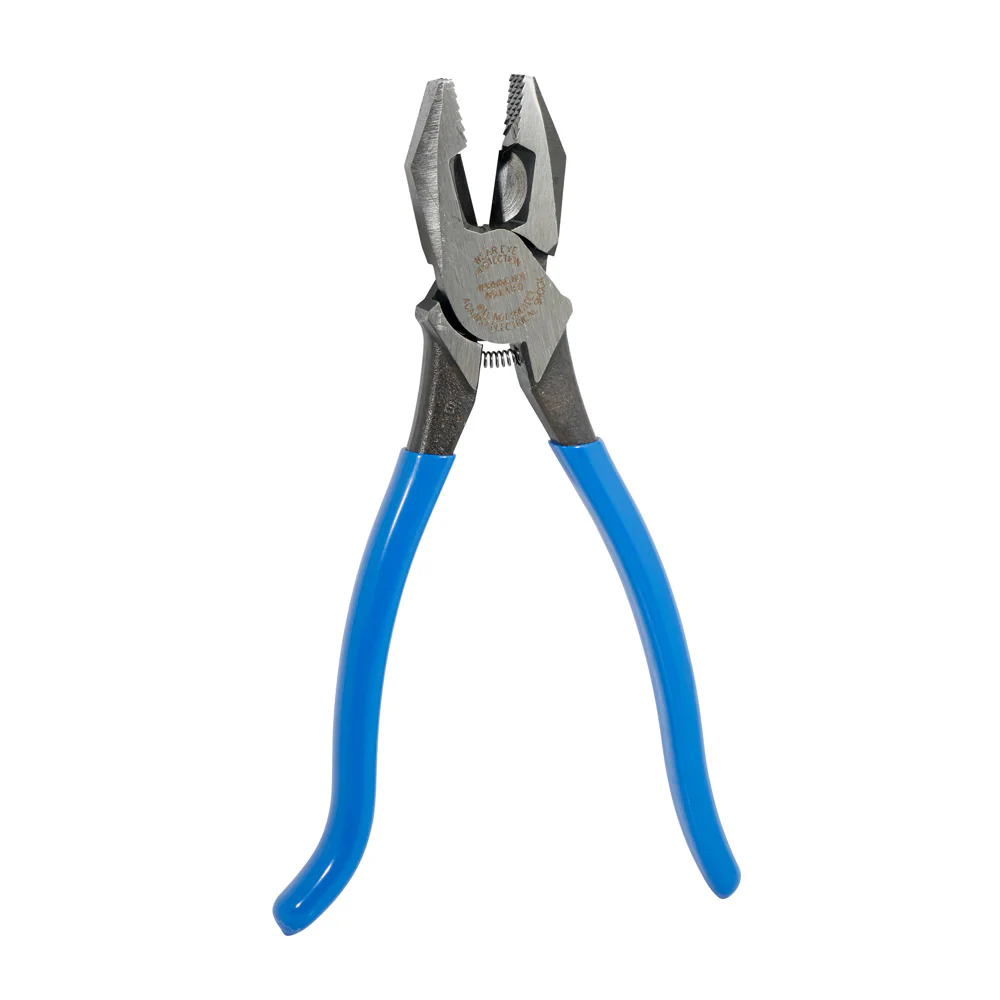 Klein Tools D2000-9ST, Ironworker's Pliers, Heavy-Duty Cutting, 9-Inch - Image 7