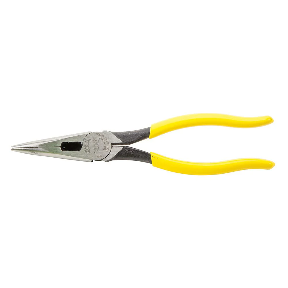 Klein Tools D203-8, Pliers, Needle Nose Side-Cutters, 8-Inch - Image 3