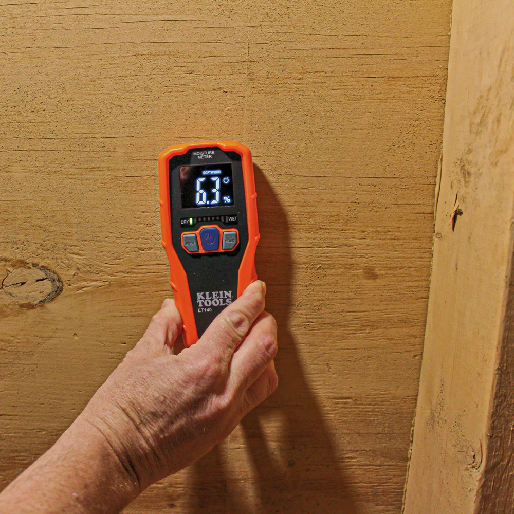 Klein Tools ET140, Pinless Moisture Meter - Image 6