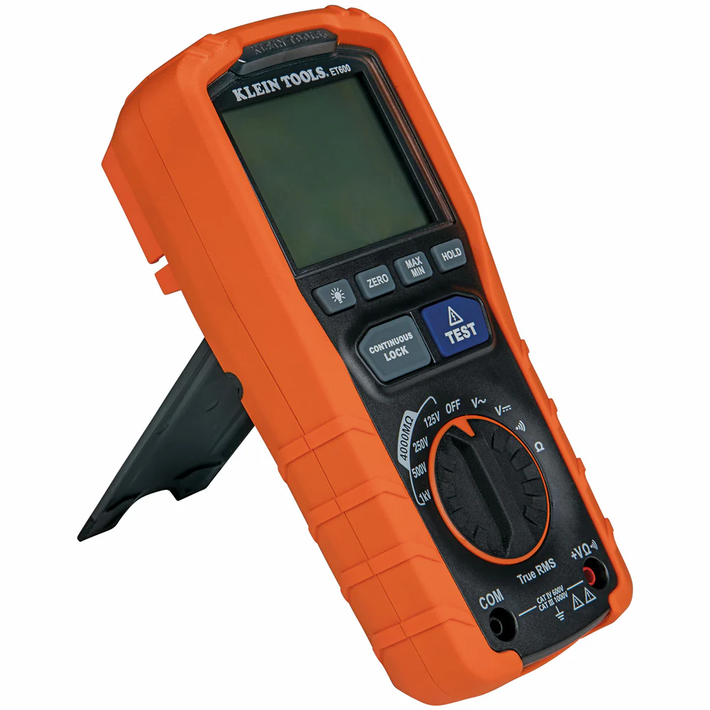 Klein Tools ET600,  Insulation Resistance Tester - Image 11