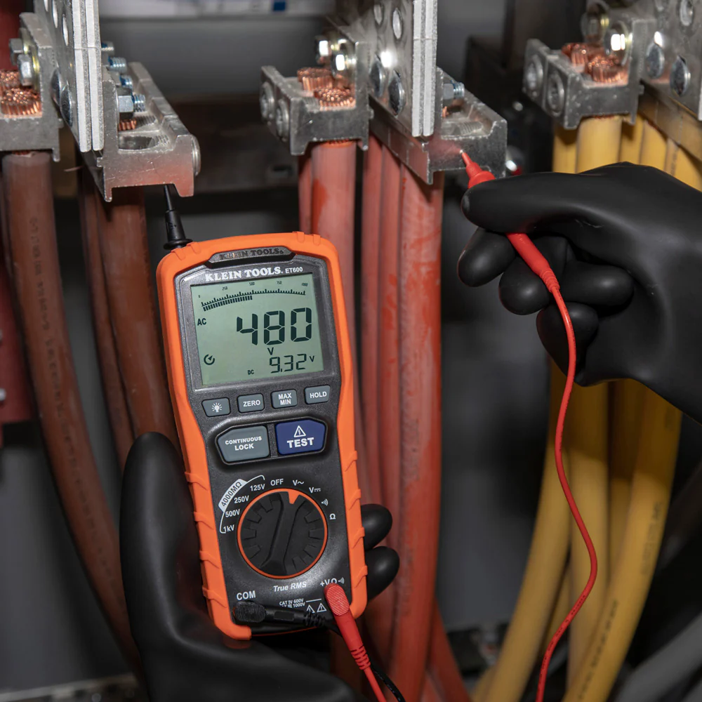 Klein Tools ET600,  Insulation Resistance Tester - Image 8