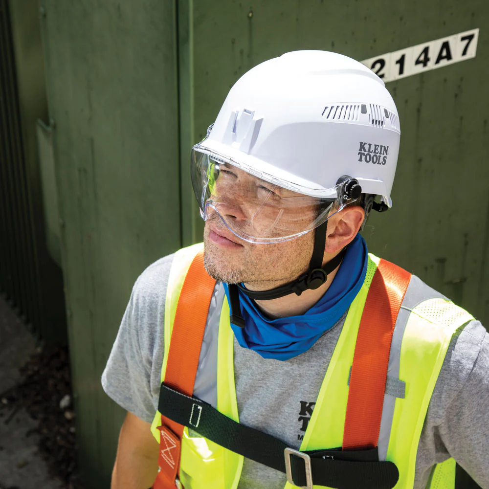 Klein Tools VISORCLR, Safety Helmet Visor Clear - Image 3