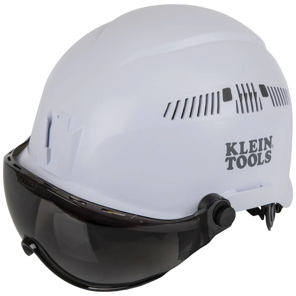 Klein Tools VISORGRAY, Safety Helmet Visor, Gray Tinted - Image 5