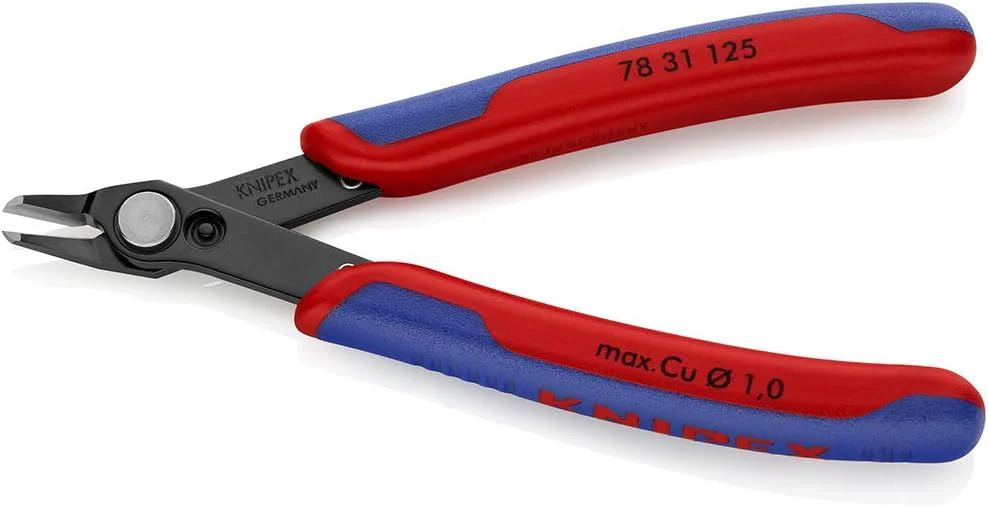 Knipex 78 31 125, Electronics Super Knips Comfort Grip 5 Inch - Image 2