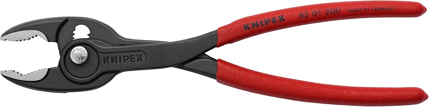 Knipex 82 01 200 SBA, 8" Twin Grip Slip Joint Pliers - Image 5