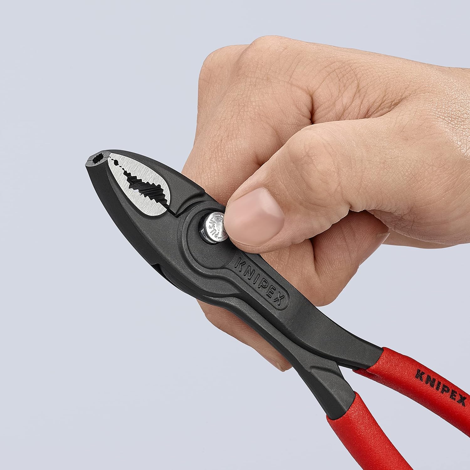 Knipex 82 01 200 SBA, 8" Twin Grip Slip Joint Pliers - Image 7