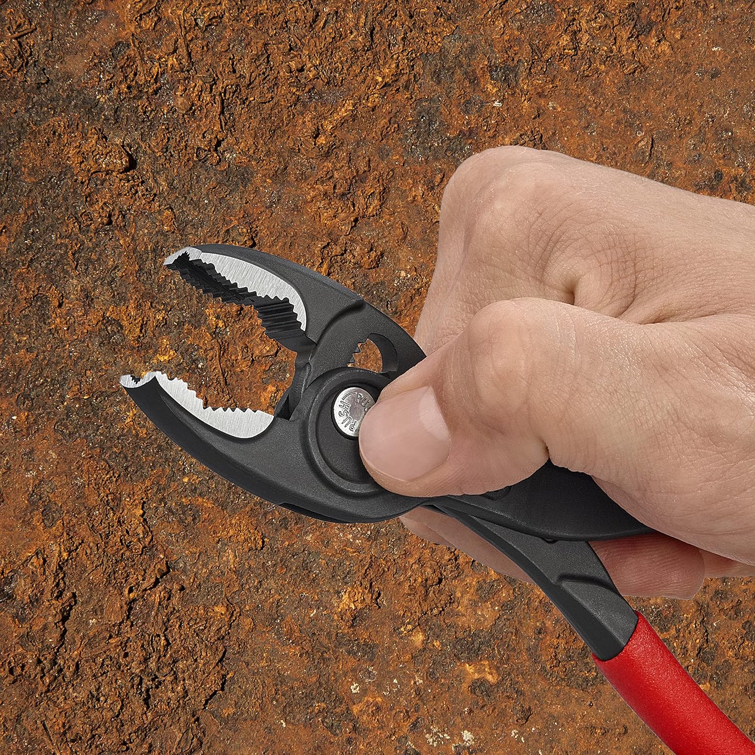 Knipex 82 01 200 SBA, 8" Twin Grip Slip Joint Pliers - Image 8