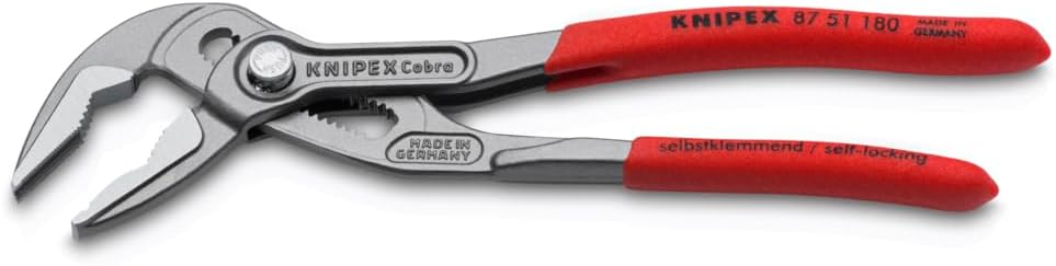 Knipex 87 51 180 SBA, Cobra Extra-Slim (ES) Water Pump Pliers - Image 3
