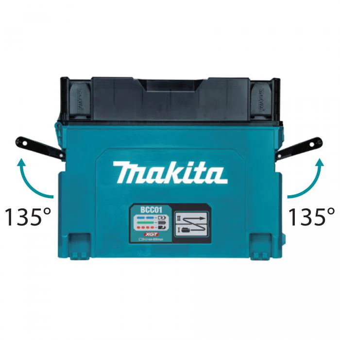 Makita BCC01, XGT Battery Charging Case with 8 charging ports for batteries compatible with MAKPAC - Image 8